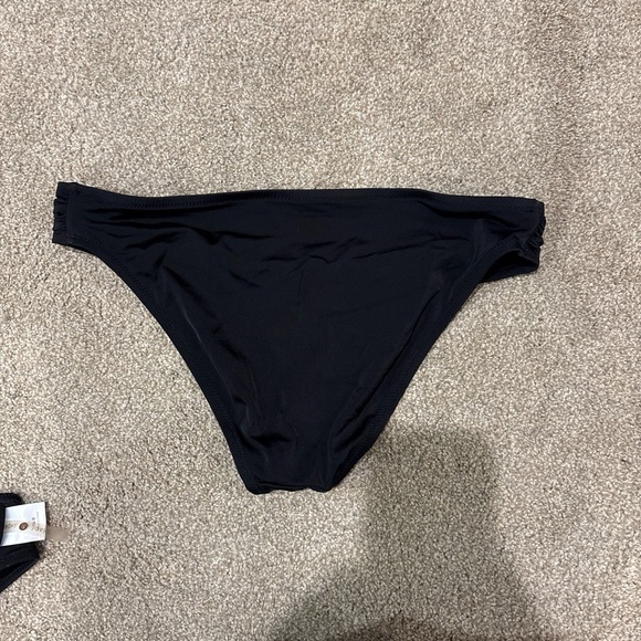 Embroidered Black Bikini Set - Picture 4 of 5